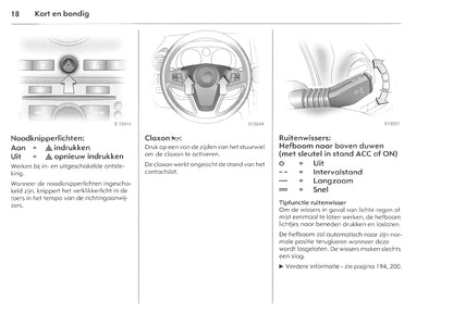 2007-2011 Opel Antara Owner's Manual | Dutch