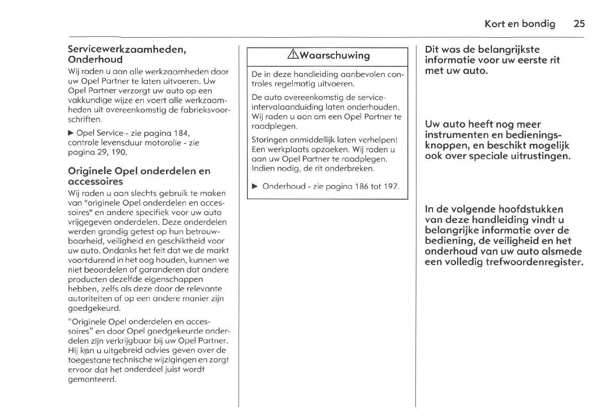 2007-2011 Opel Antara Owner's Manual | Dutch