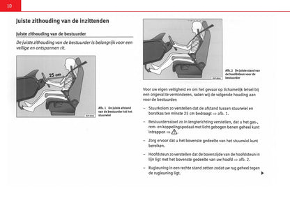 2006-2007 Seat Altea Owner's Manual | Dutch