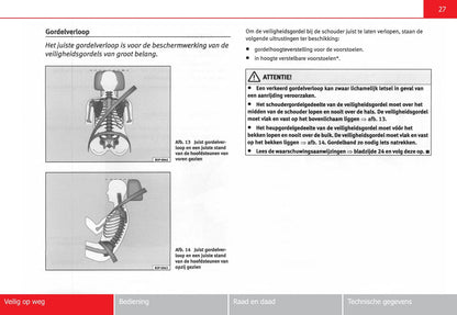 2006-2007 Seat Altea Owner's Manual | Dutch