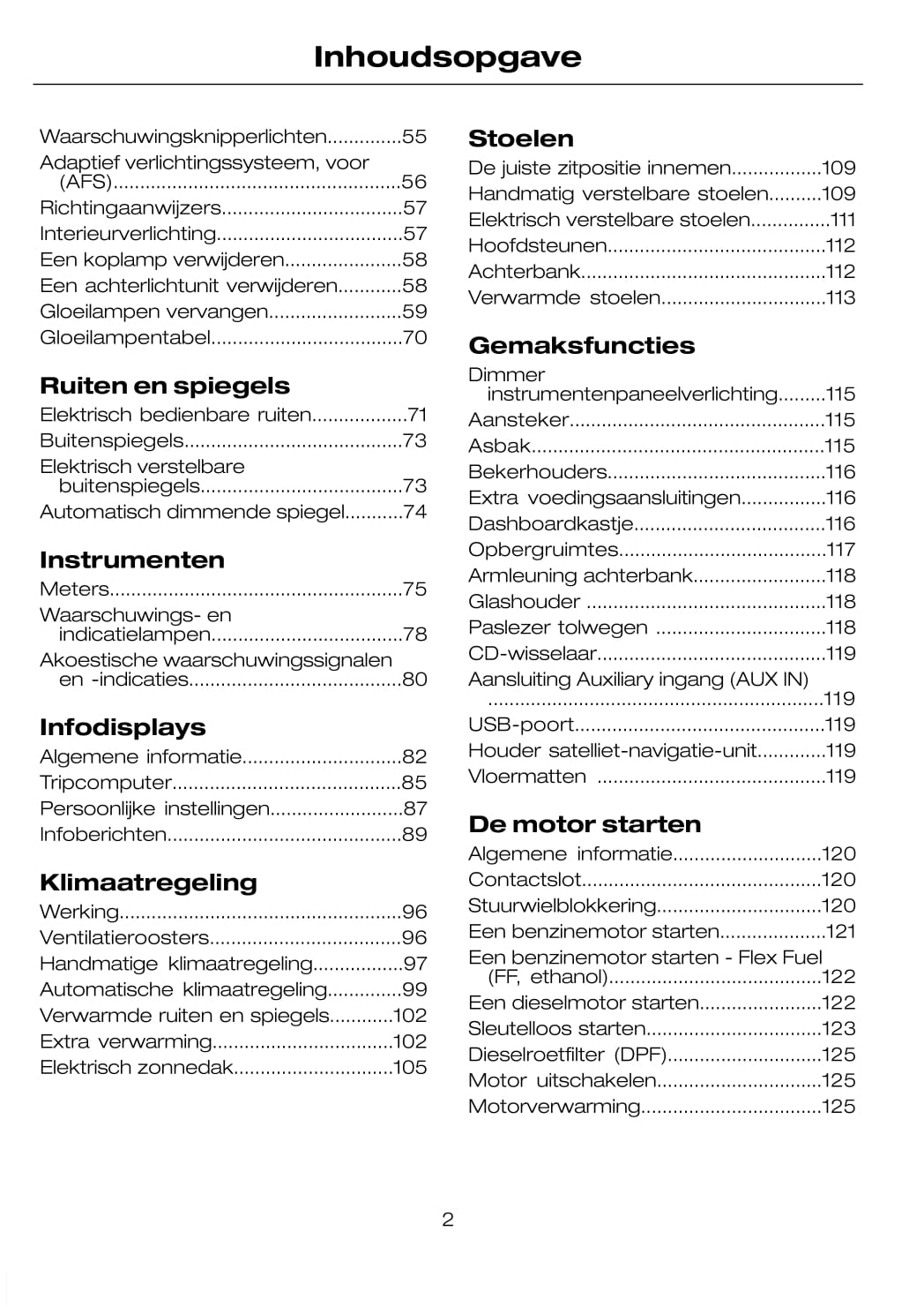 2008-2011 Ford Focus Gebruikershandleiding | Nederlands