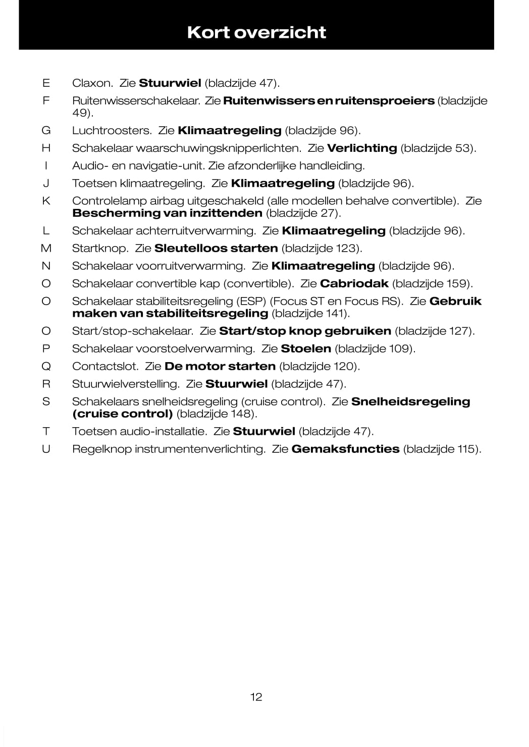 2008-2011 Ford Focus Gebruikershandleiding | Nederlands