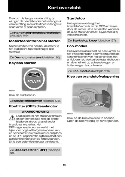 2008-2011 Ford Focus Owner's Manual | Dutch