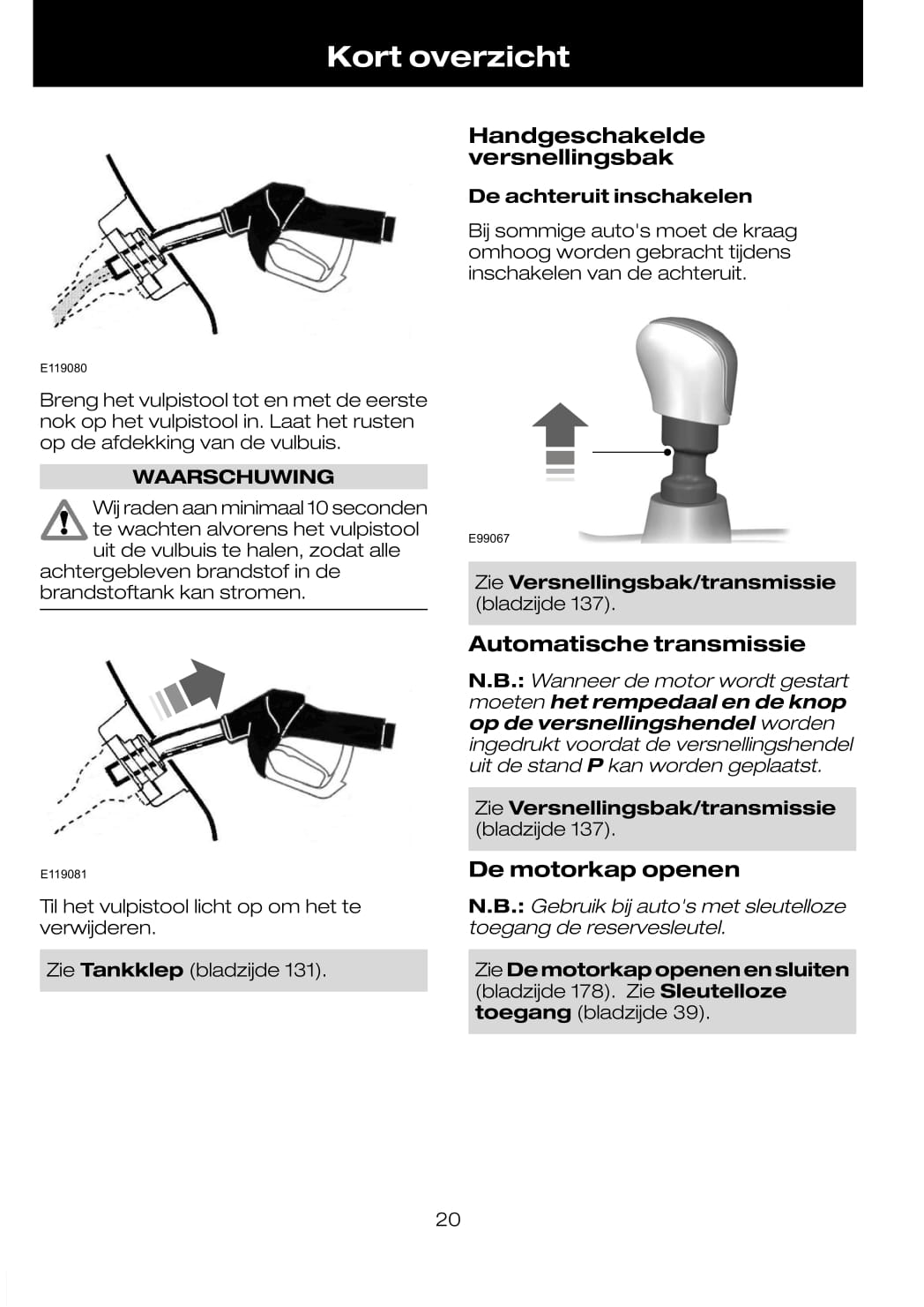 2008-2011 Ford Focus Owner's Manual | Dutch