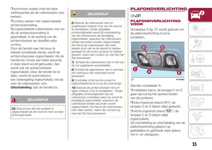 2016-2017 Fiat 500L Owner's Manual | Dutch