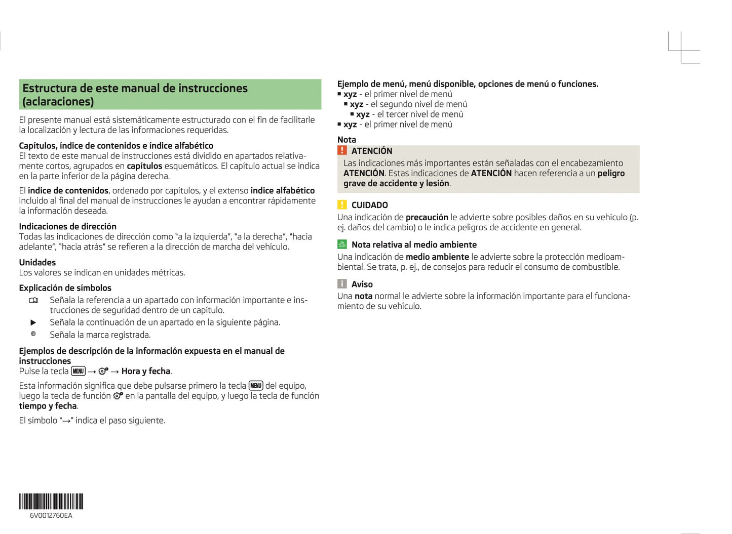 Skoda Radio Bolero Manual de Instrucciones 2010 - 2015