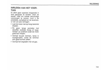 2002-2003 Kia Carens Gebruikershandleiding | Nederlands
