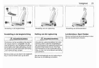 2003-2008 Saab 9-3 Owner's Manual | Dutch