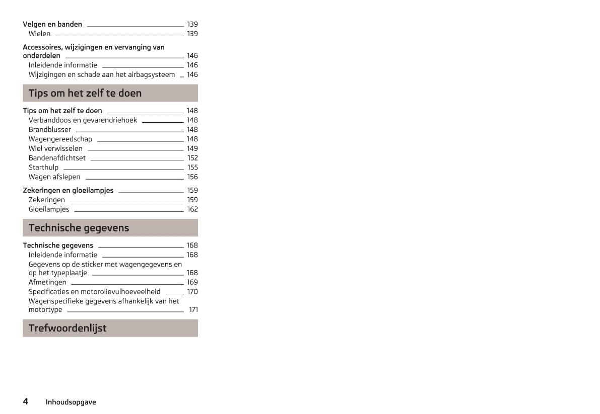 2018-2019 Skoda Rapid Owner's Manual | Dutch