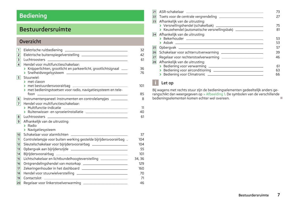 2018-2019 Skoda Rapid Owner's Manual | Dutch