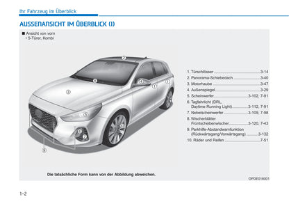 2020-2023 Hyundai i30 Manuel du propriétaire | Allemand