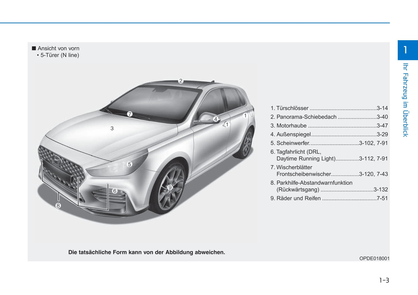 2019-2020 Hyundai i30/i30 N-Line Owner's Manual | German