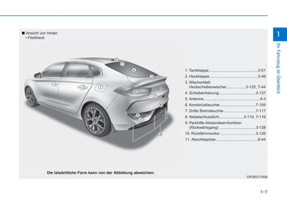 2019-2020 Hyundai i30 Owner's Manual | German