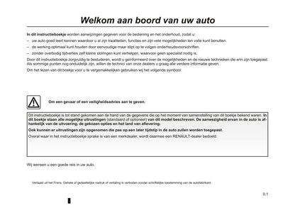 2006-2014 Renault Espace Manuel du propriétaire | Néerlandais