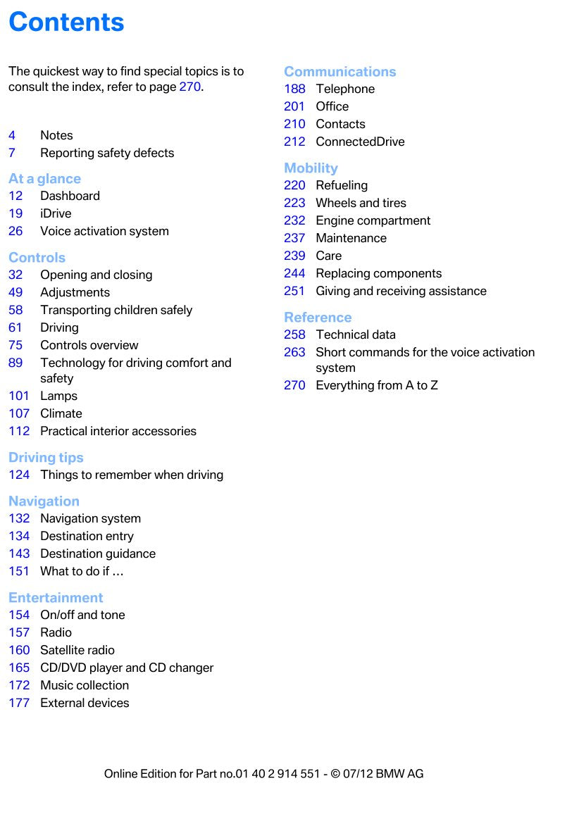 2012-2013 BMW 1 Series Gebruikershandleiding | Engels