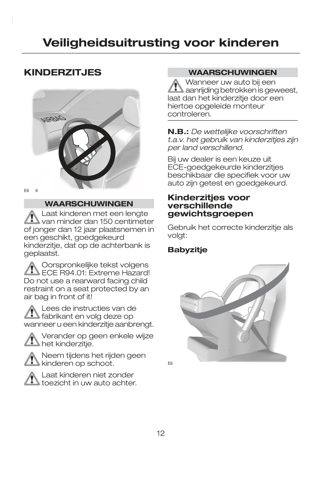 2007-2008 Ford Tourneo/Transit Connect Gebruikershandleiding | Nederlands