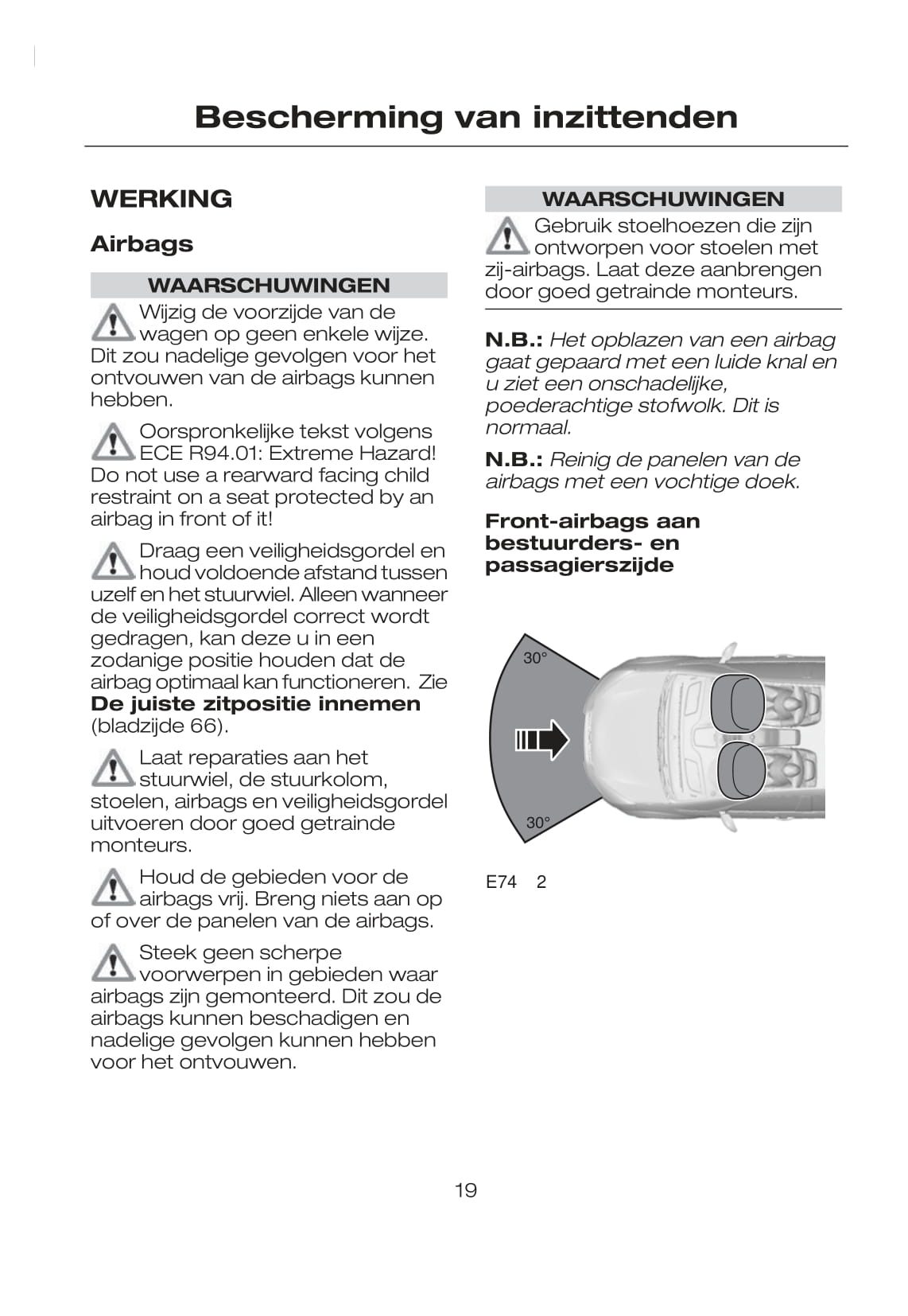 2007-2008 Ford Tourneo/Transit Connect Gebruikershandleiding | Nederlands