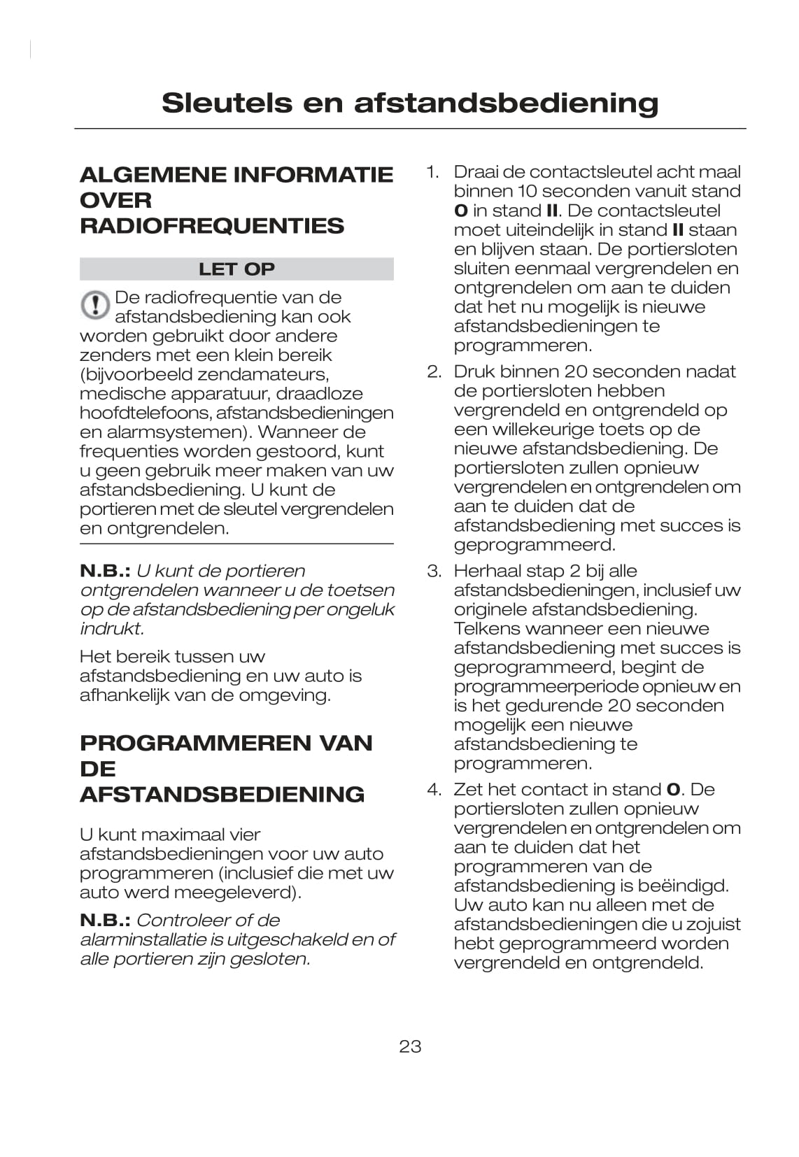 2007-2008 Ford Tourneo/Transit Connect Gebruikershandleiding | Nederlands