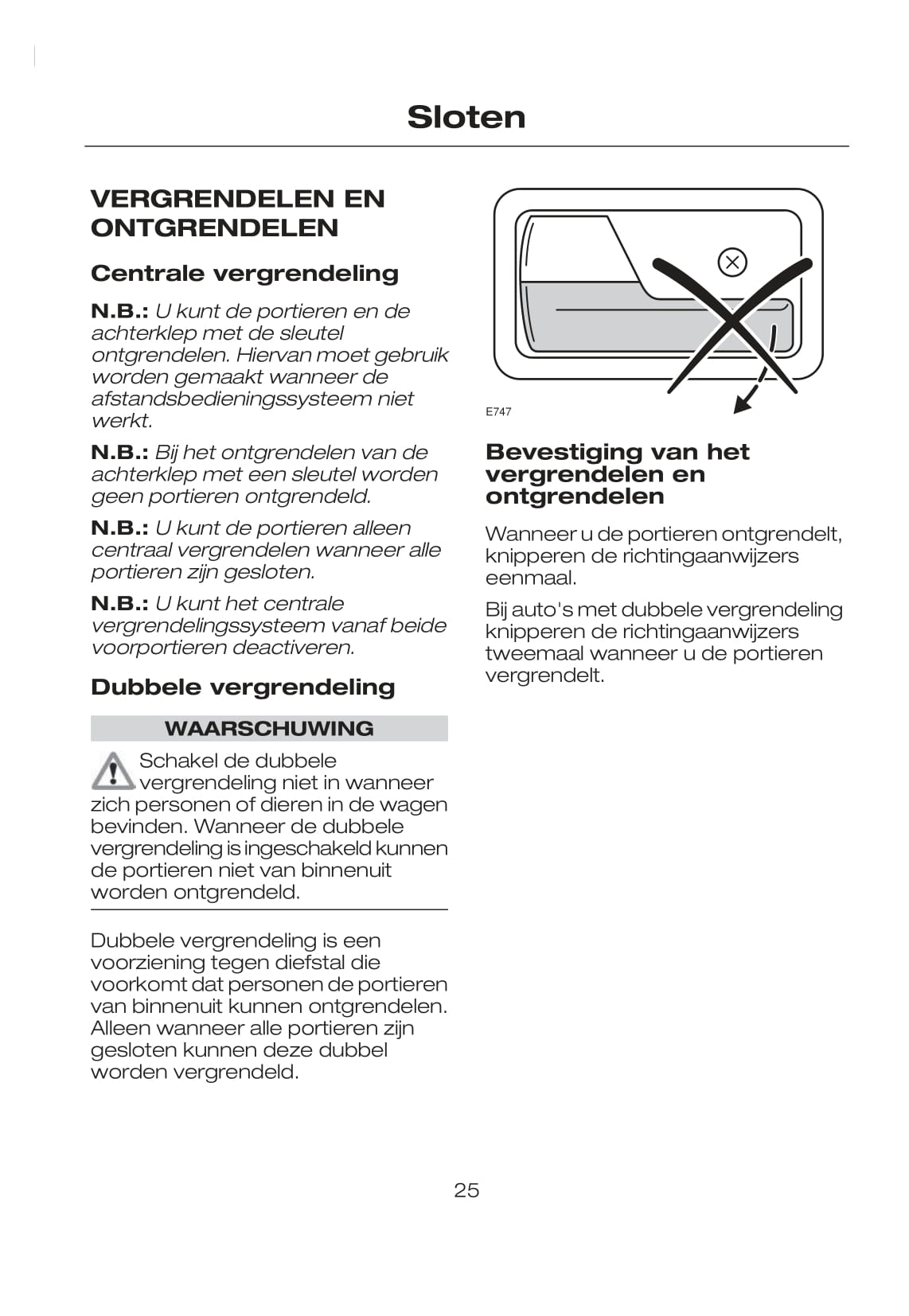 2007-2008 Ford Tourneo/Transit Connect Gebruikershandleiding | Nederlands