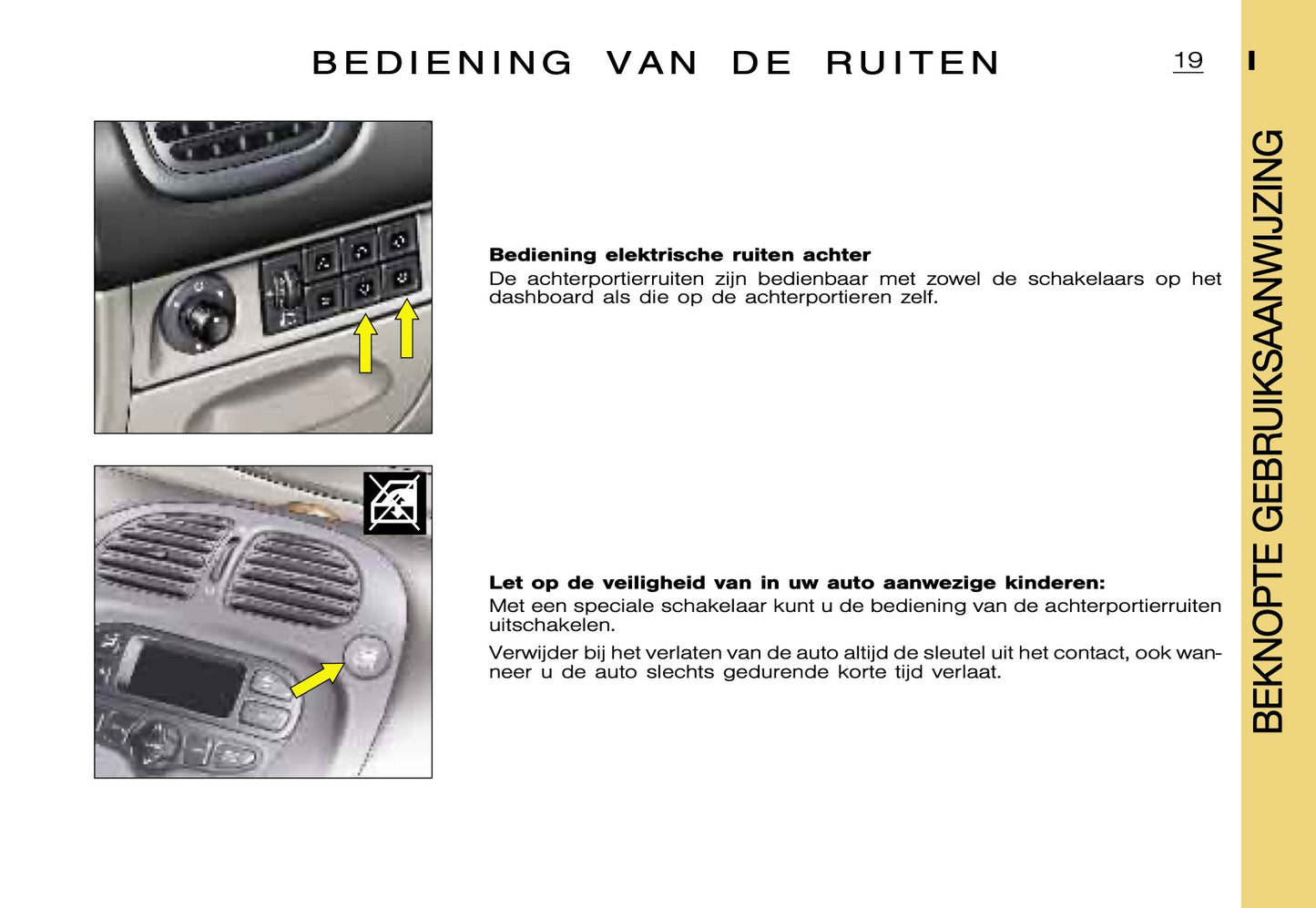 1999-2004 Citroën Xsara Picasso Manuel du propriétaire | Néerlandais