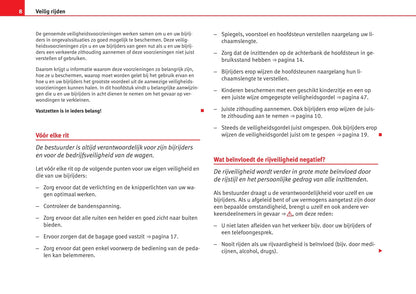 2008-2009 Seat Altea XL Owner's Manual | Dutch