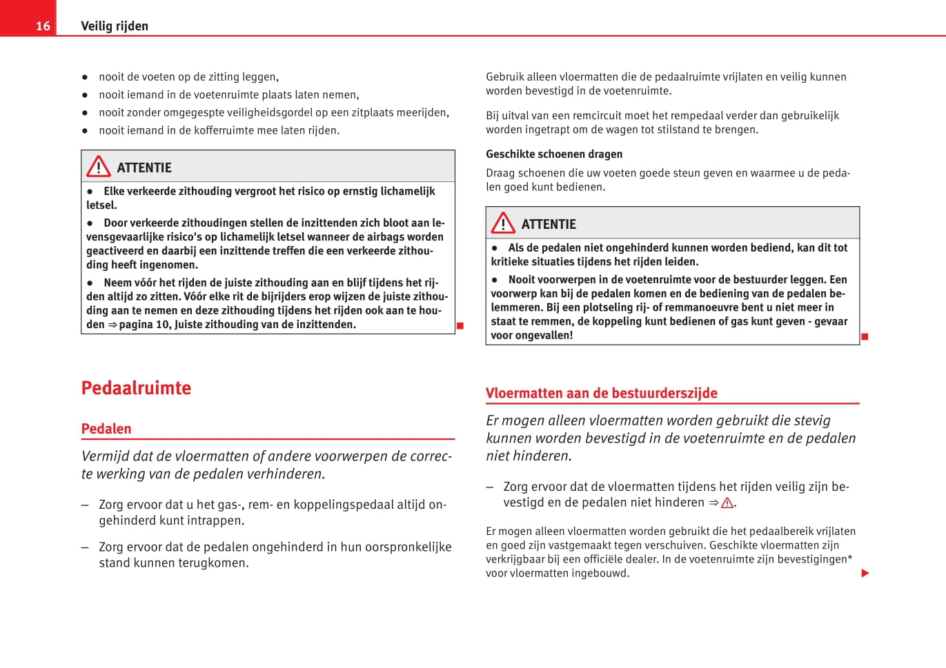 2008-2009 Seat Altea XL Owner's Manual | Dutch