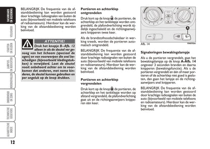 2005-2006 Fiat Idea Gebruikershandleiding | Nederlands