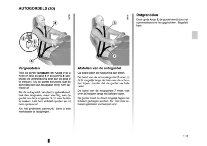 2012-2013 Renault Twizy Z.E. Owner's Manual | Dutch