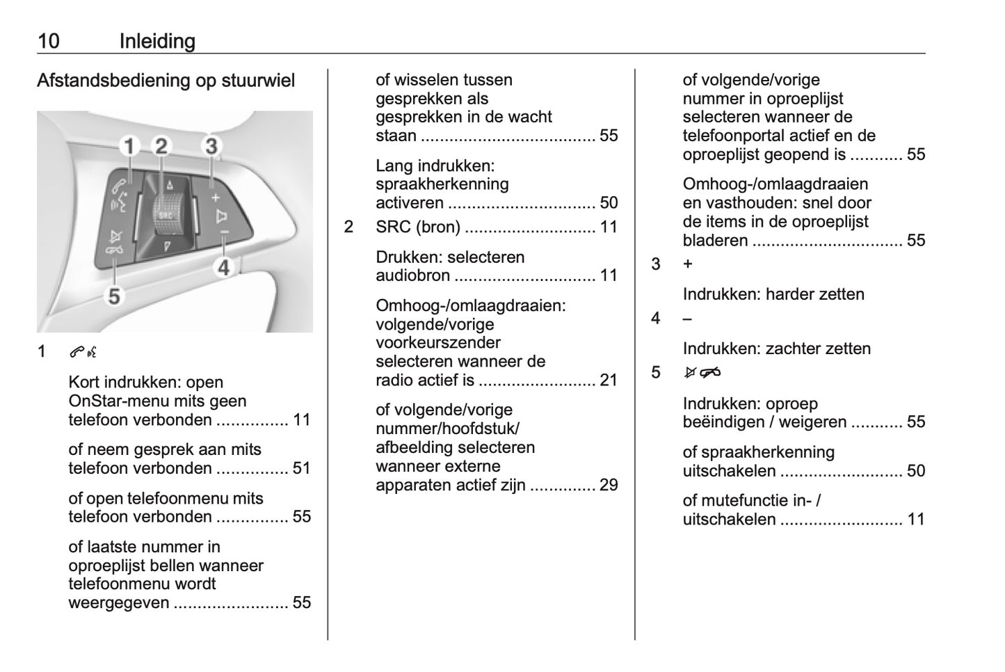 Opel Adam Infotainment System Handleiding 2017 - 2019