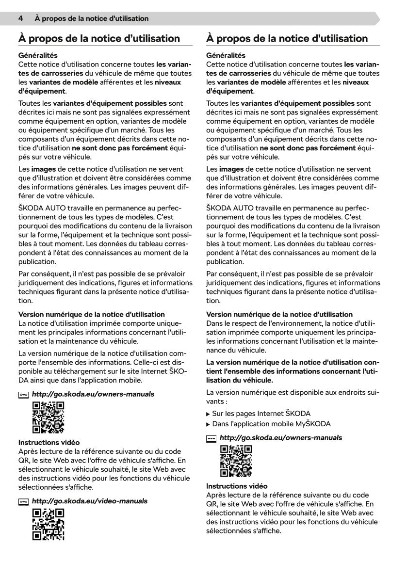 2020-2021 Skoda Citigo-e iV Gebruikershandleiding | Frans