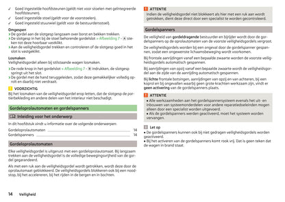 2017-2018 Skoda Fabia Owner's Manual | Dutch