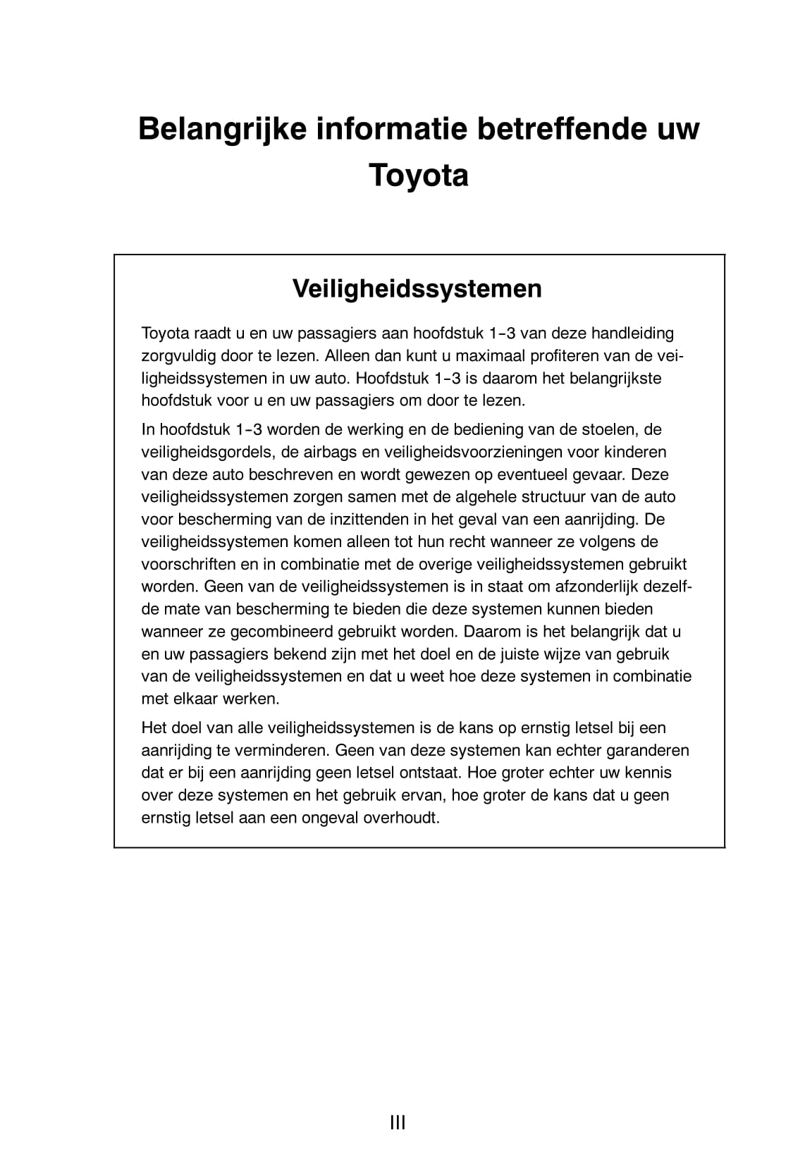 2011-2012 Toyota Yaris Gebruikershandleiding | Nederlands