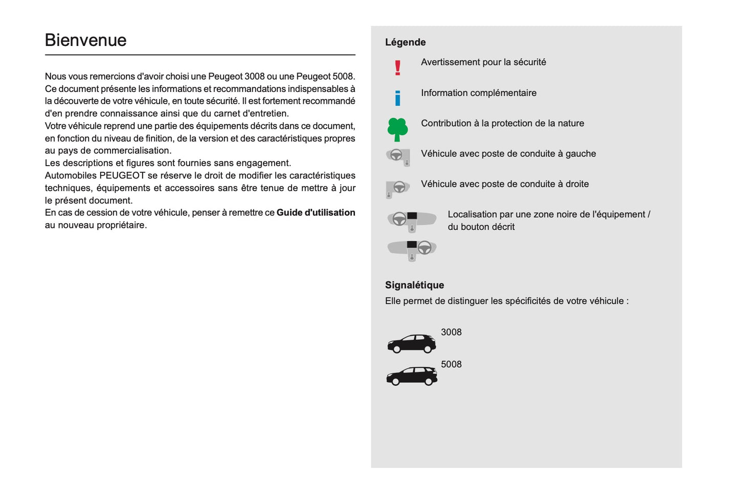 2020-2022 Peugeot 3008/5008 Gebruikershandleiding | Frans