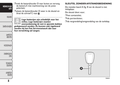 2013-2014 Fiat Ducato Euro 5 Owner's Manual | Dutch