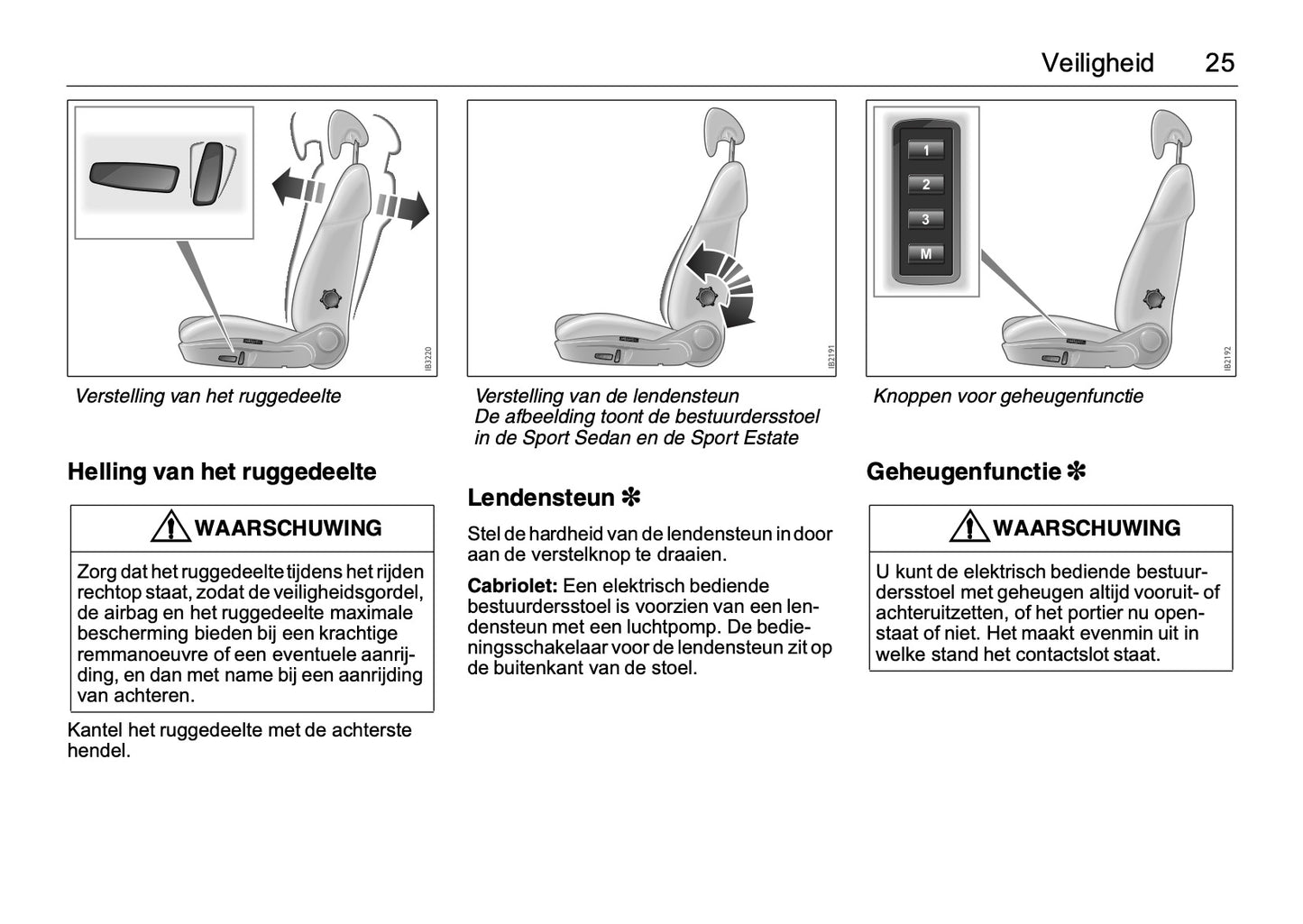 2008-2012 Saab 9-3 Gebruikershandleiding | Nederlands