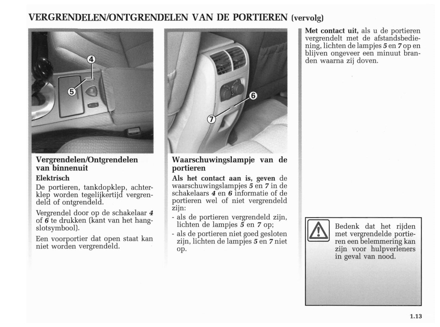 2001-2002 Renault Vel Satis Gebruikershandleiding | Nederlands