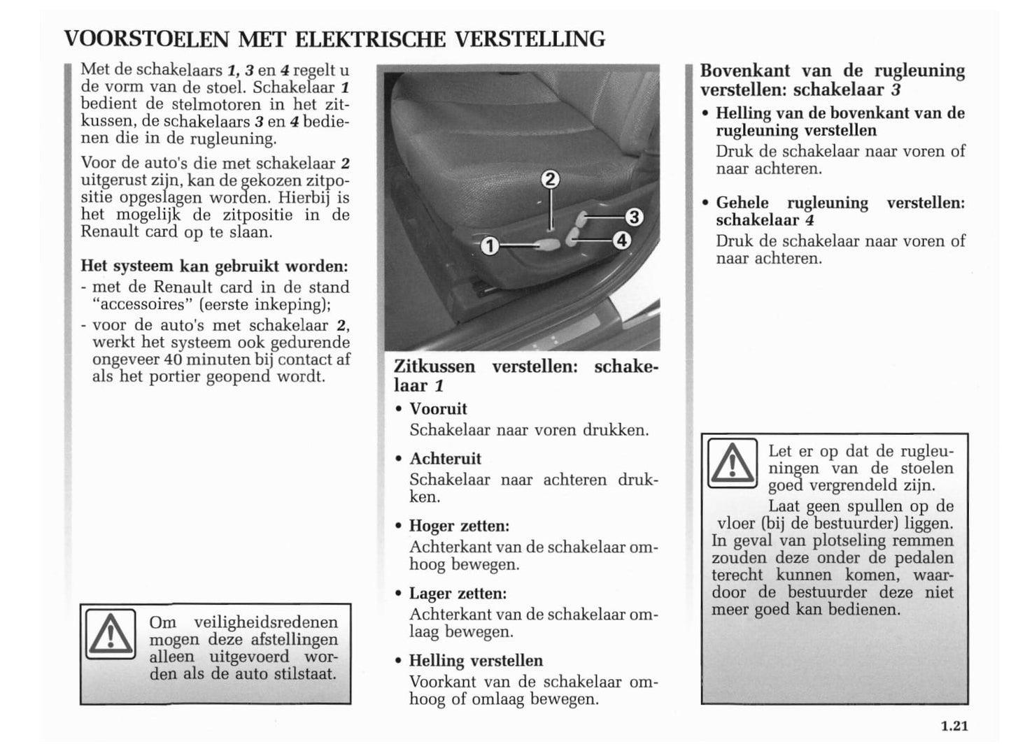 2002-2005 Renault Vel Satis Manuel du propriétaire | Néerlandais