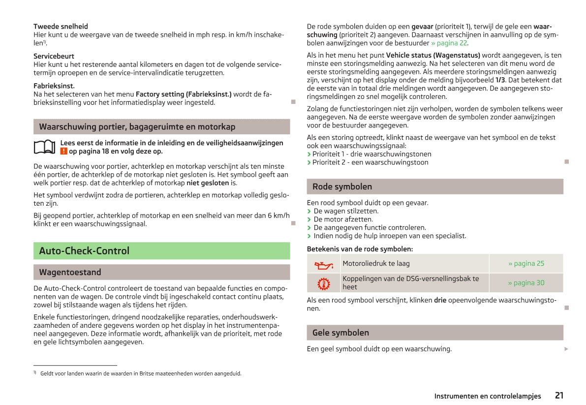 2012-2013 Skoda Octavia Gebruikershandleiding | Nederlands