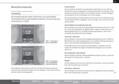 2007-2012 Audi A4 Owner's Manual | Dutch