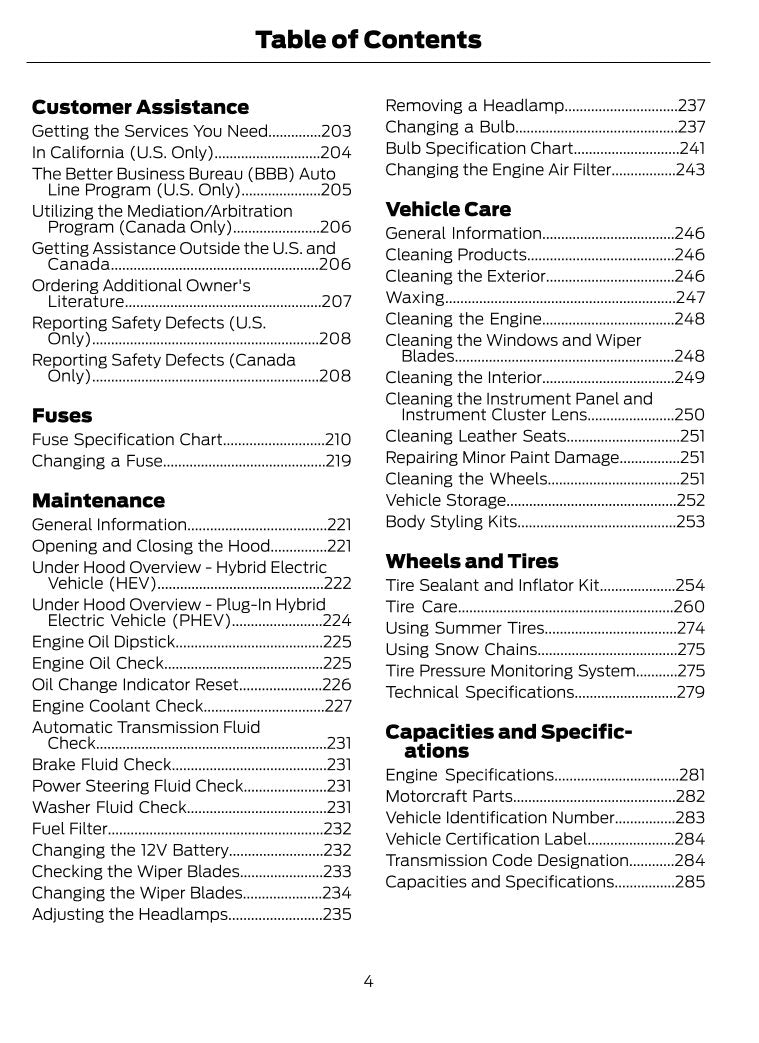 2017 Ford C-Max Hybrid / C-Max Energi Manuel du propriétaire | Anglais