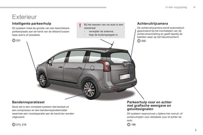 2013-2014 Peugeot 5008 Gebruikershandleiding | Nederlands