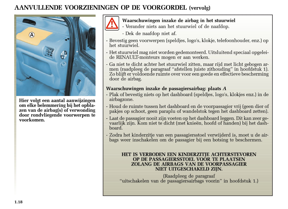 1993-2007 Renault Twingo Manuel du propriétaire | Néerlandais