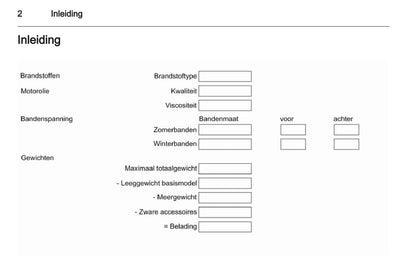 2013 Opel Vivaro Owner's Manual | Dutch