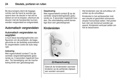 2013 Opel Vivaro Owner's Manual | Dutch