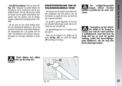 2003-2010 Alfa Romeo GT Gebruikershandleiding | Nederlands