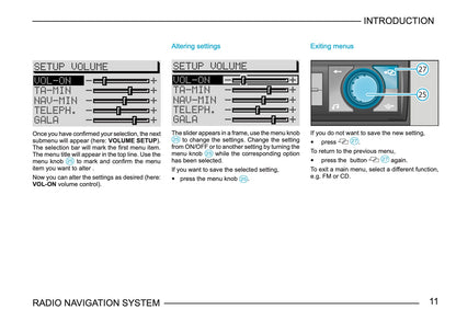 Skoda Radio Navigation System Gebruikershandleiding 2003