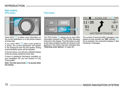 Skoda Radio Navigation System Gebruikershandleiding 2003