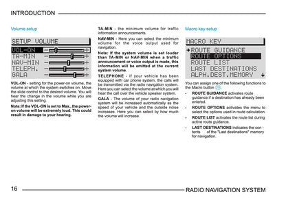 Skoda Radio Navigation System Gebruikershandleiding 2003