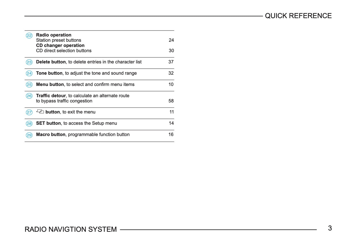 Skoda Radio Navigation System Gebruikershandleiding 2003