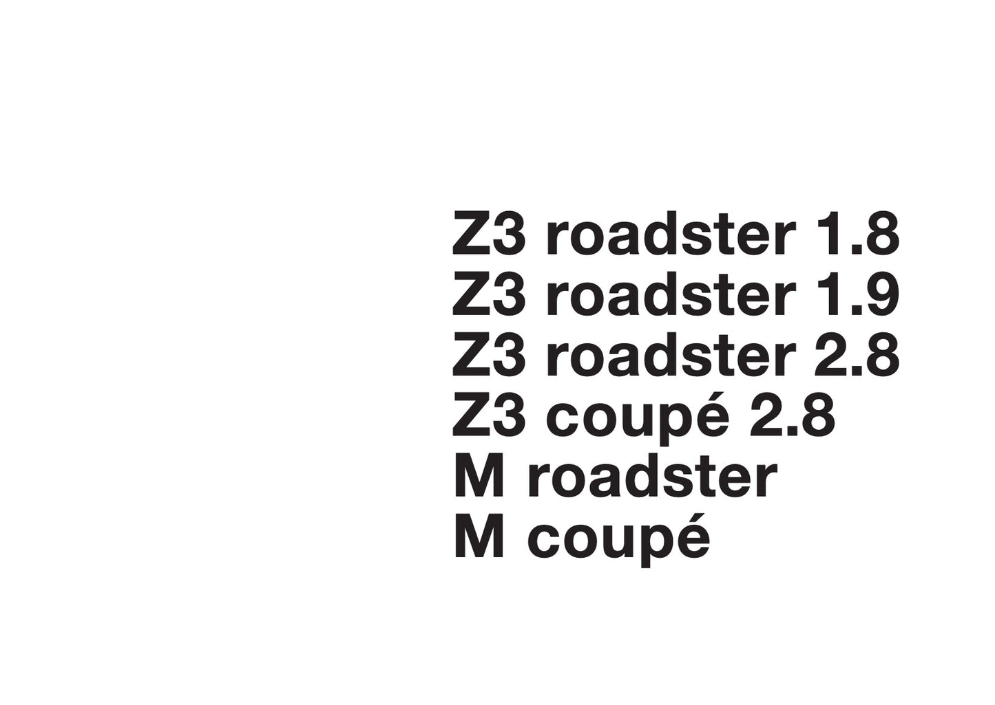 1997-1998 BMW Z3/Z3 M Gebruikershandleiding | Duits